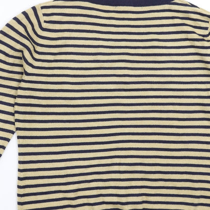 Womens UK Size 10 Savoir Beige Pullover Jumper