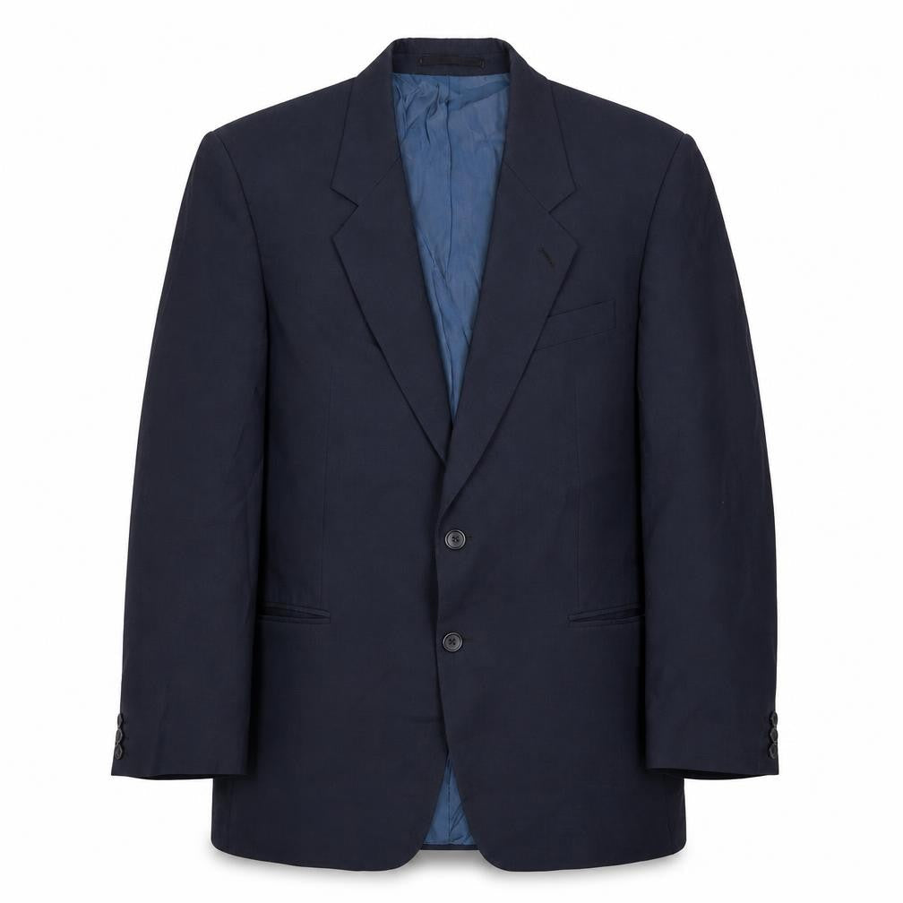 Mens UK Size 42 VARTEKS Regular Blue Suit Jacket