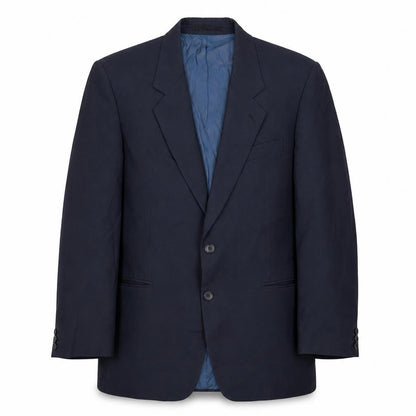 Mens UK Size 42 VARTEKS Regular Blue Suit Jacket