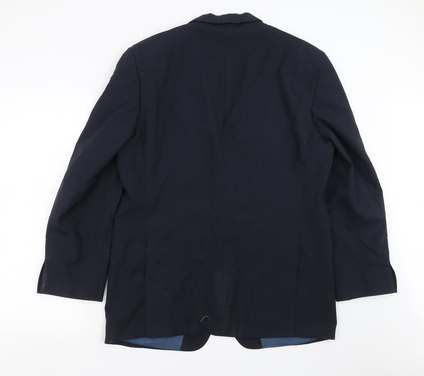 Mens UK Size 42 VARTEKS Regular Blue Suit Jacket