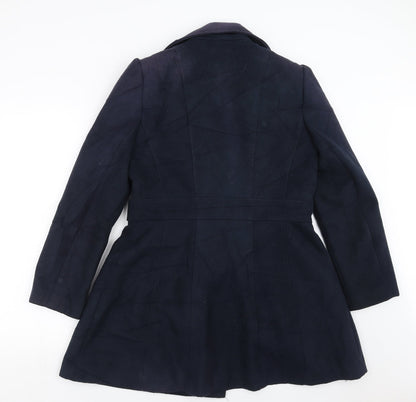 Primark Womens Blue   Pea Coat Coat Size 14