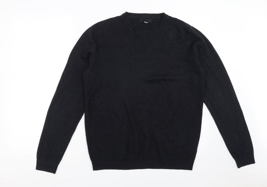 ASOS Mens Beige  Knit Pullover Jumper Size M  - long