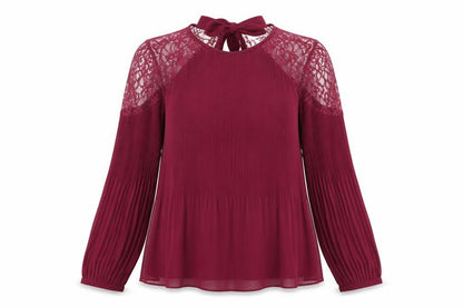 Womens UK Size 10 NEXT Purple Basic Blouse
