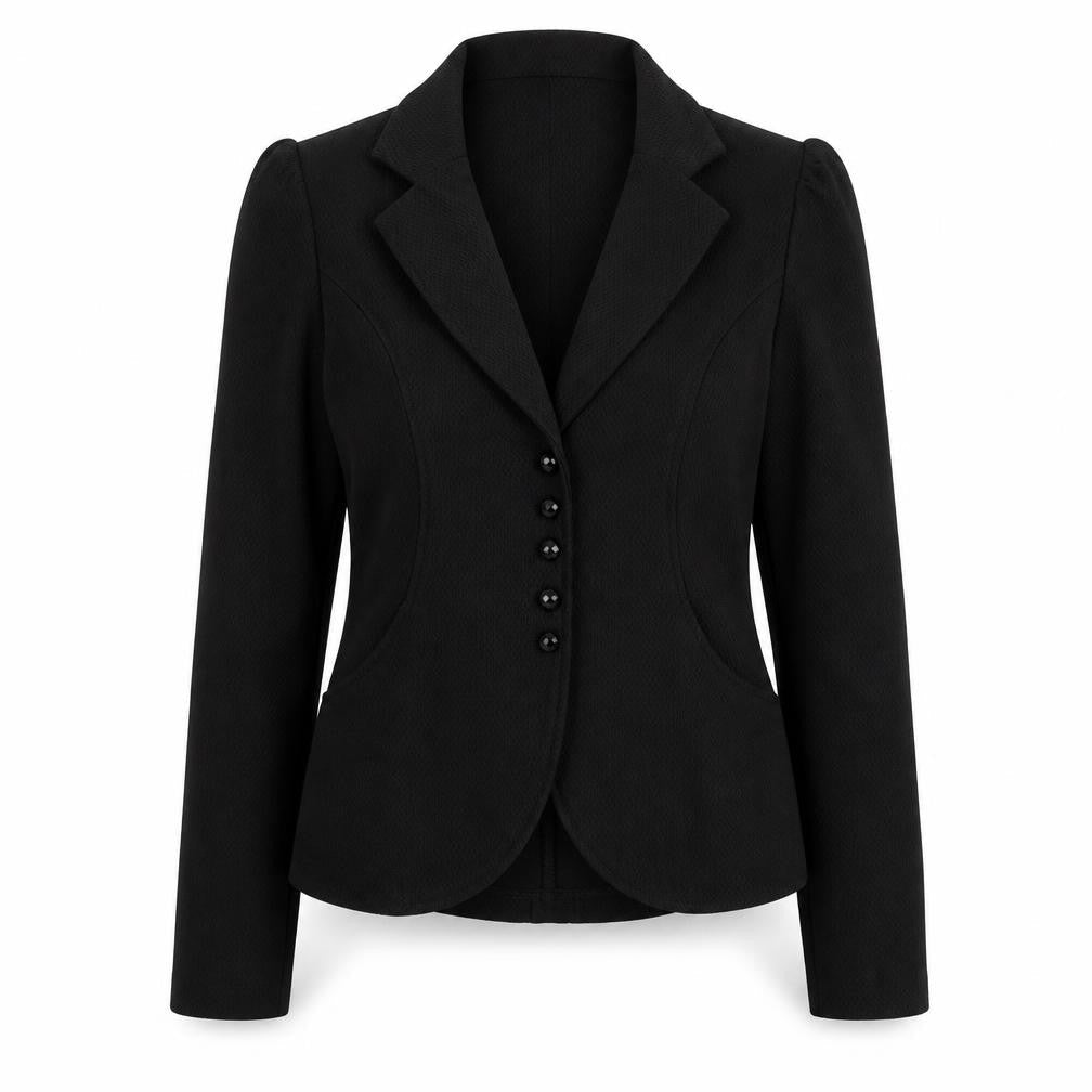 Womens UK Size 10 Boohoo Black Jacket