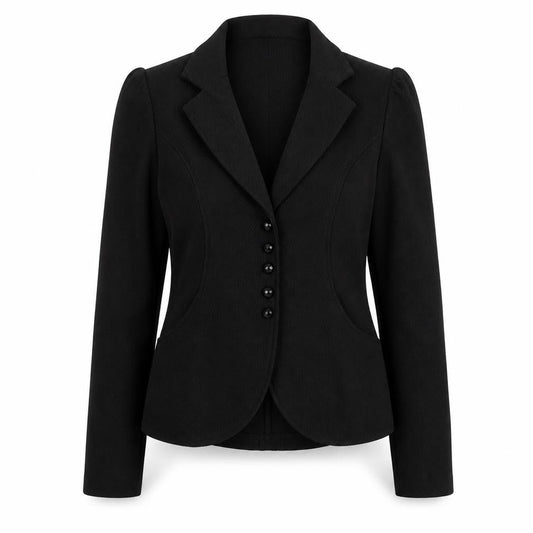 Womens UK Size 10 Boohoo Black Jacket