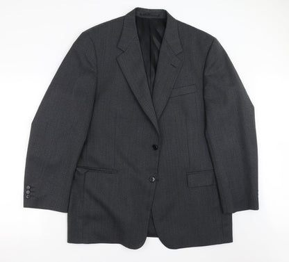 Mens UK Size 46 Wellington Regular Grey Suit Jacket