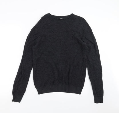 George Mens Grey   Pullover Jumper Size M