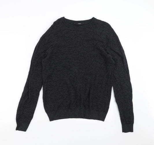 George Mens Grey   Pullover Jumper Size M