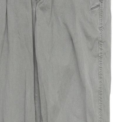 Womens UK Size 28 Drykorn Regular Fit Cargo Grey Trousers