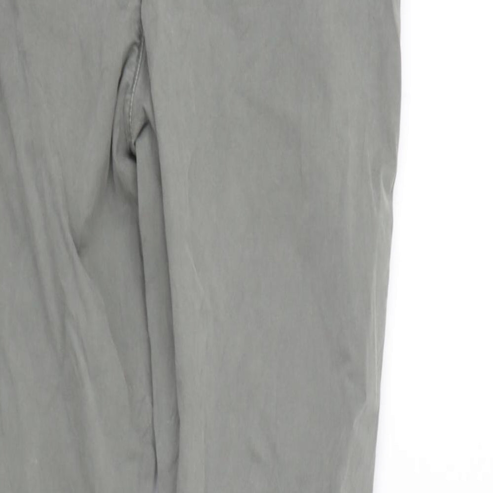 Womens UK Size 28 Drykorn Regular Fit Cargo Grey Trousers
