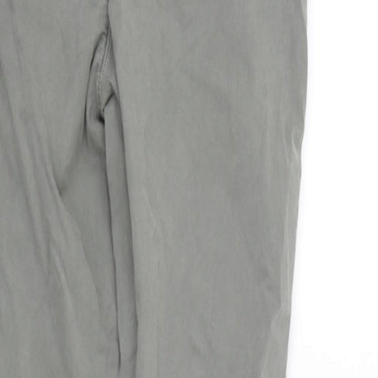 Womens UK Size 28 Drykorn Regular Fit Cargo Grey Trousers
