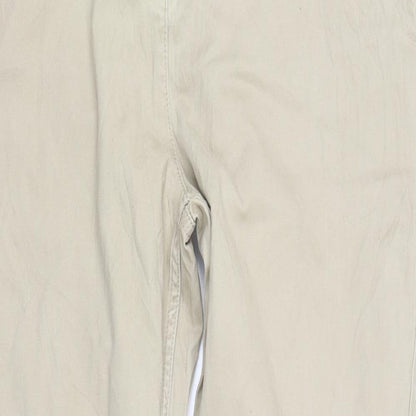 Womens UK Size 34 Per Una Regular Fit  Beige Trousers