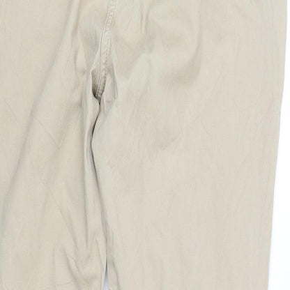 Womens UK Size 34 Per Una Regular Fit  Beige Trousers