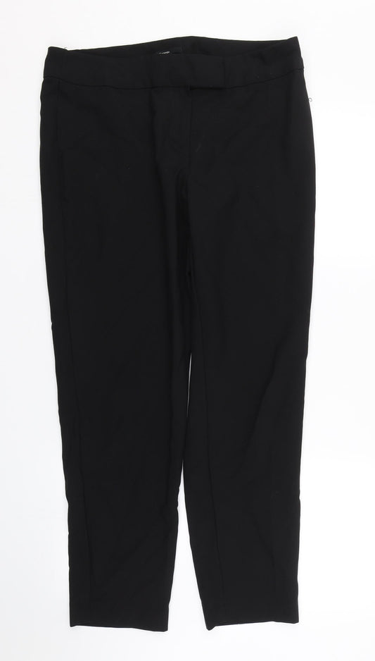 George Womens Black   Trousers  Size 14 L25 in