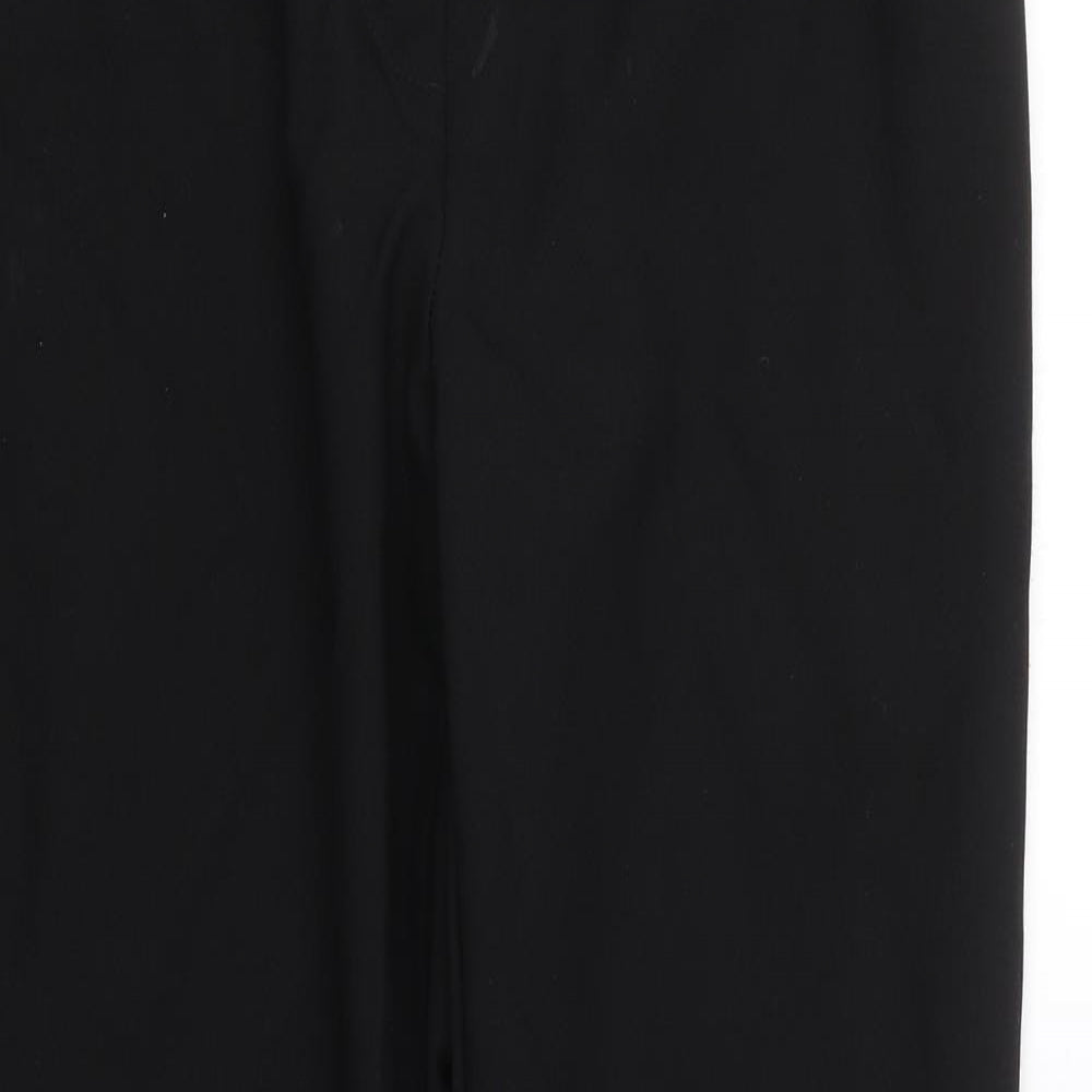 George Womens Black   Trousers  Size 14 L25 in