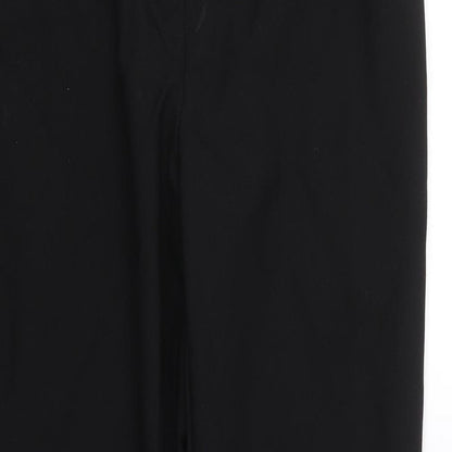 George Womens Black   Trousers  Size 14 L25 in