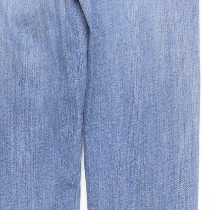 Womens UK Size 32 BIG STAR Regular Fit Skinny Blue Jeans