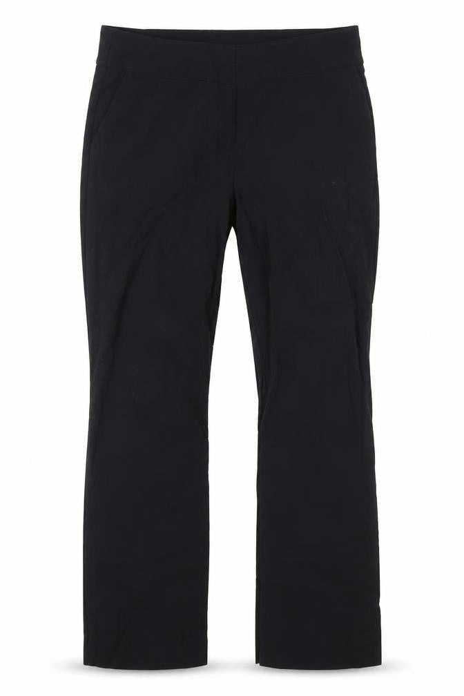 Womens UK Size 14 Papaya Regular Fit  Black Trousers