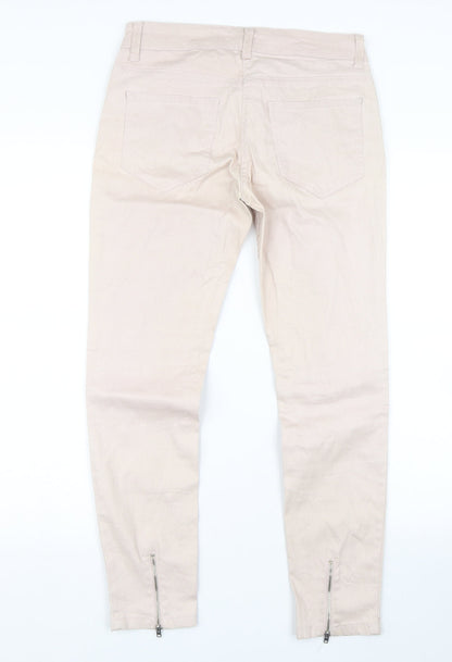 BE Beau Womens Pink  Denim Skinny Jeans Size 10 L25 in