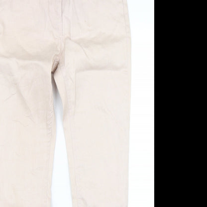 BE Beau Womens Pink  Denim Skinny Jeans Size 10 L25 in