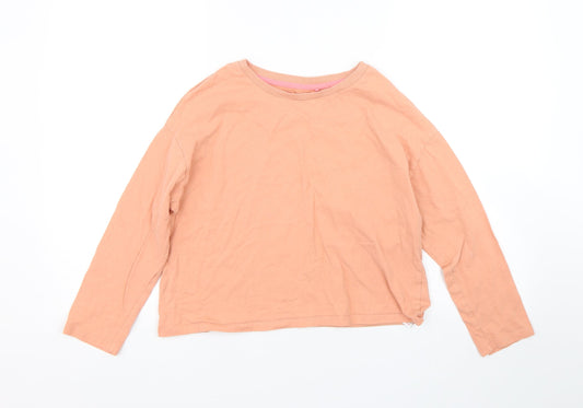 NEXT Girls Orange   Basic T-Shirt Size 12 Years