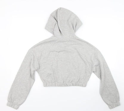Wednesday Girl Womens Grey   Full Zip Hoodie Size XS