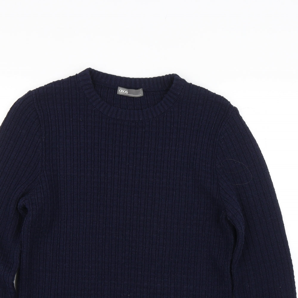 ASOS Mens Blue   Pullover Jumper Size S