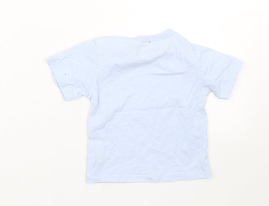 Boboli Baby Blue   Basic T-Shirt Size 12 Months