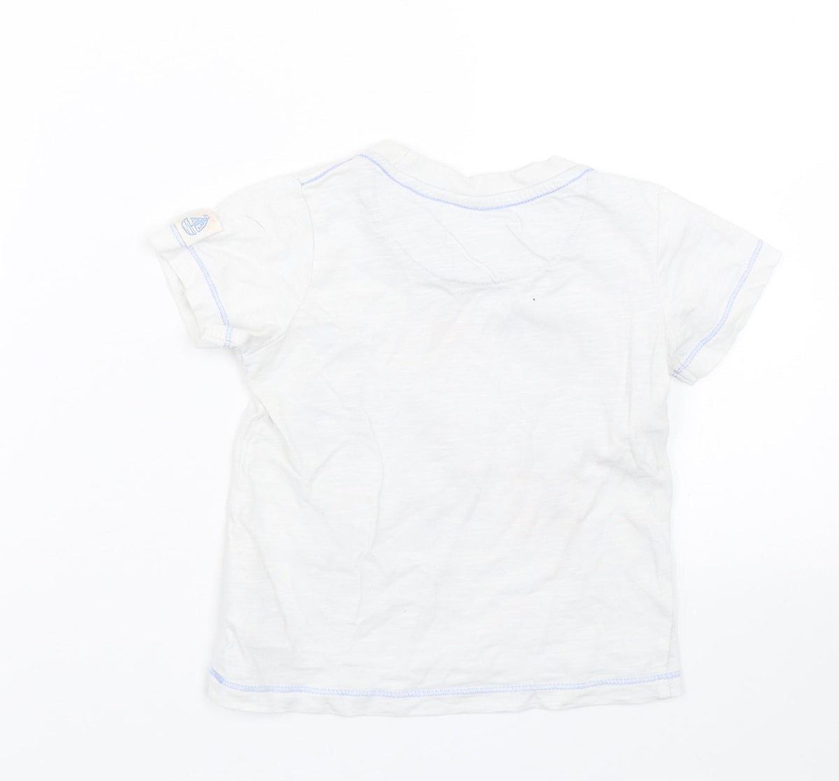 Mothercare Boys White   Basic T-Shirt Size 18-24 Months  - Summer