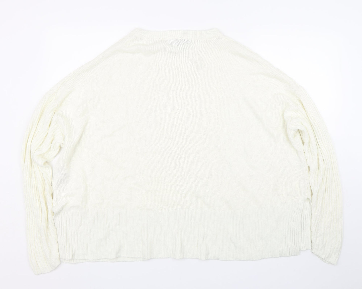 Primark Womens Beige   Pullover Jumper Size 14