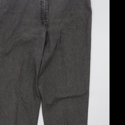 Gerry Weber Womens Grey  Denim Straight Jeans Size 20 L32 in
