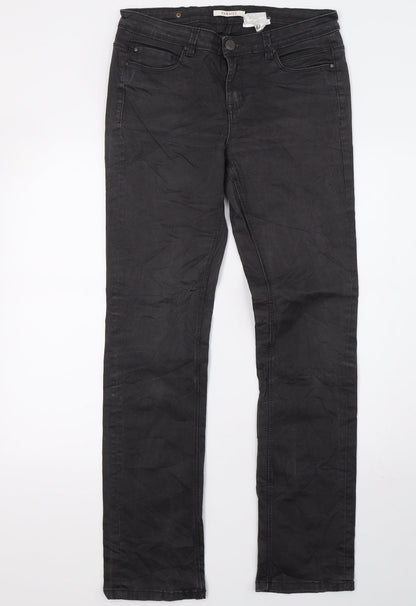 camateu Womens Grey  Denim Skinny Jeans Size 12 L32 in