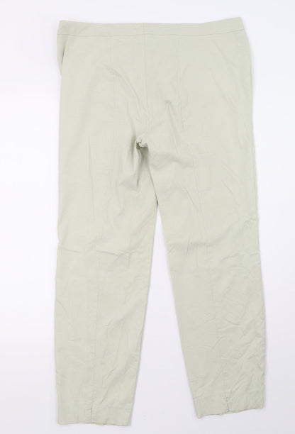 ponte vecchio Womens Green   Trousers  Size 14 L30 in