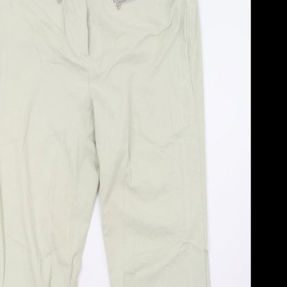 ponte vecchio Womens Green   Trousers  Size 14 L30 in