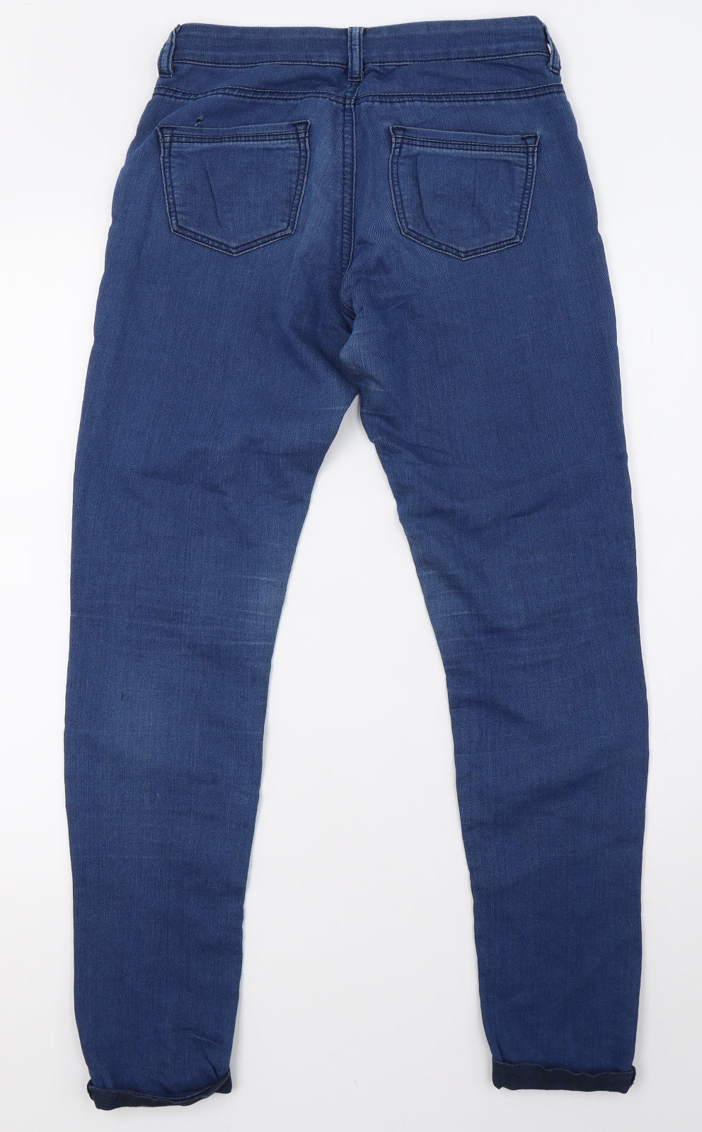 New Look Womens Blue  Denim Skinny Jeans Size 6 L32 in