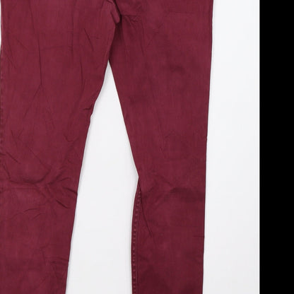 Hollister Womens Purple  Denim Skinny Jeans Size 8 L28 in