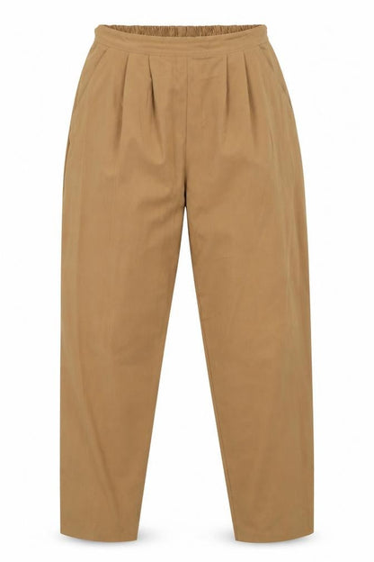 Womens UK Size 10 Preworn Regular Fit  Brown Trousers