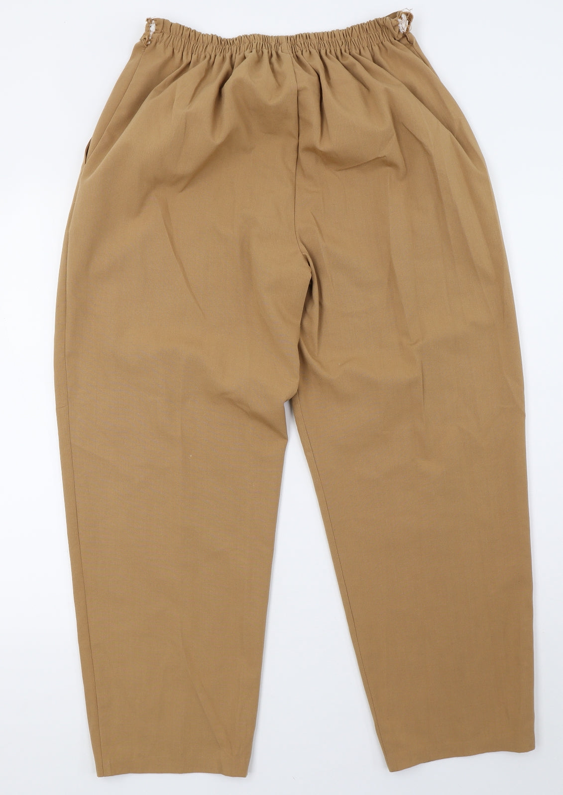 Womens UK Size 10 Preworn Regular Fit  Brown Trousers