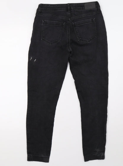 be you Womens Black  Denim Skinny Jeans Size 6 L30 in