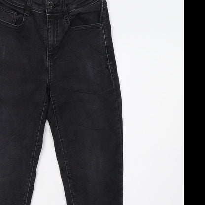 be you Womens Black  Denim Skinny Jeans Size 6 L30 in