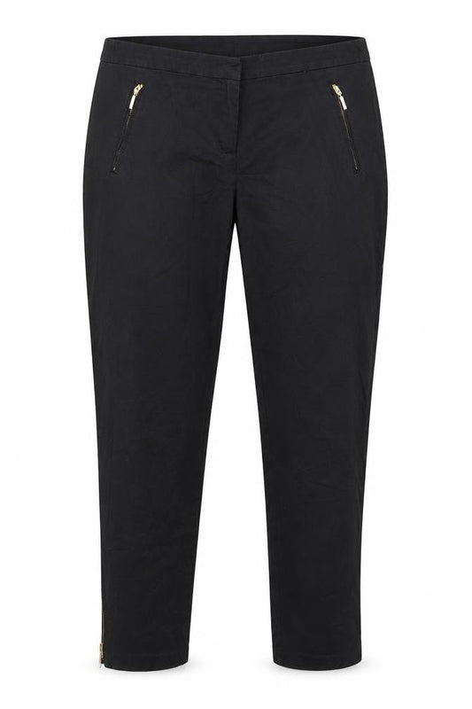 Womens UK Size 14 Promod Regular Fit Straight Black Jeans