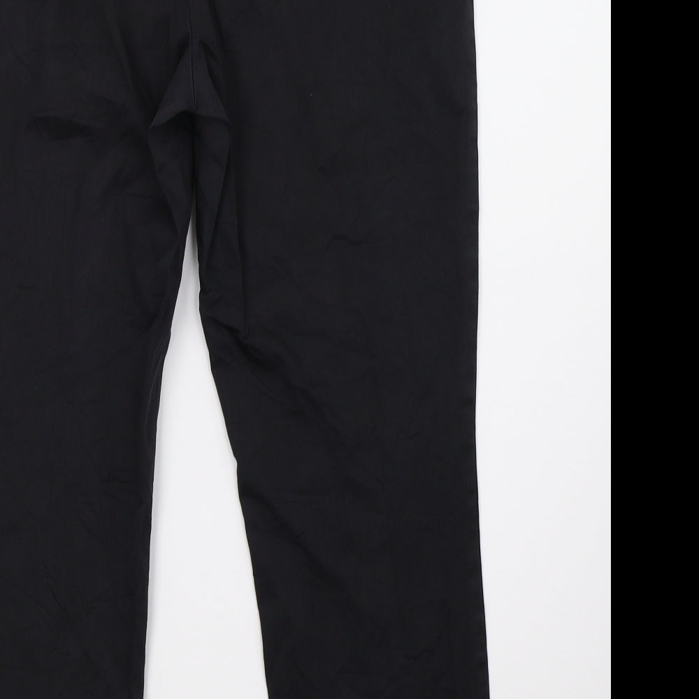 Promod Womens Black   Straight Jeans Size 14 L28 in
