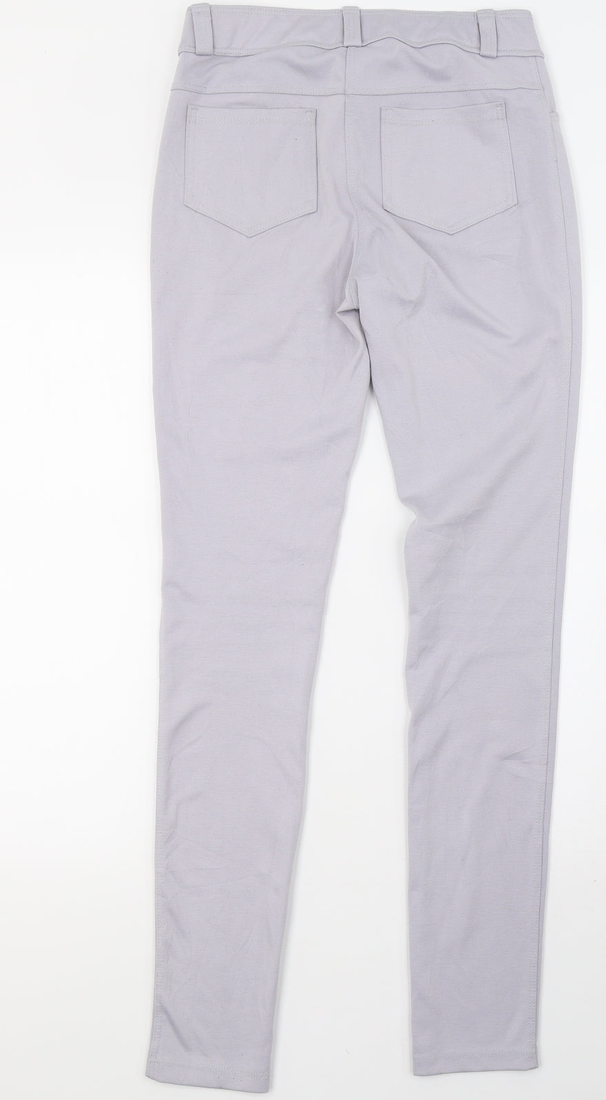 Womens UK Size 10 Preworn Regular Fit Sweatpants Purple Trousers
