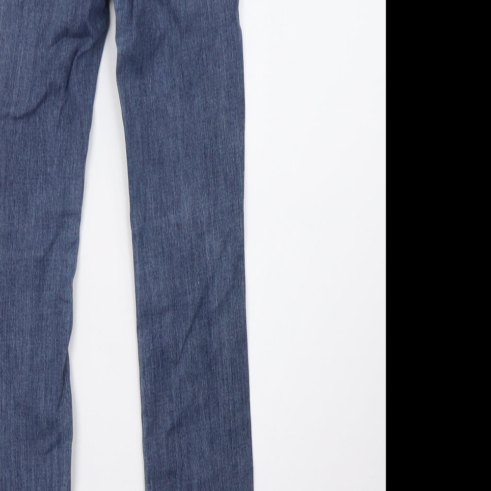 Womens UK Size 8 H&M Regular Fit Skinny Blue Jeans