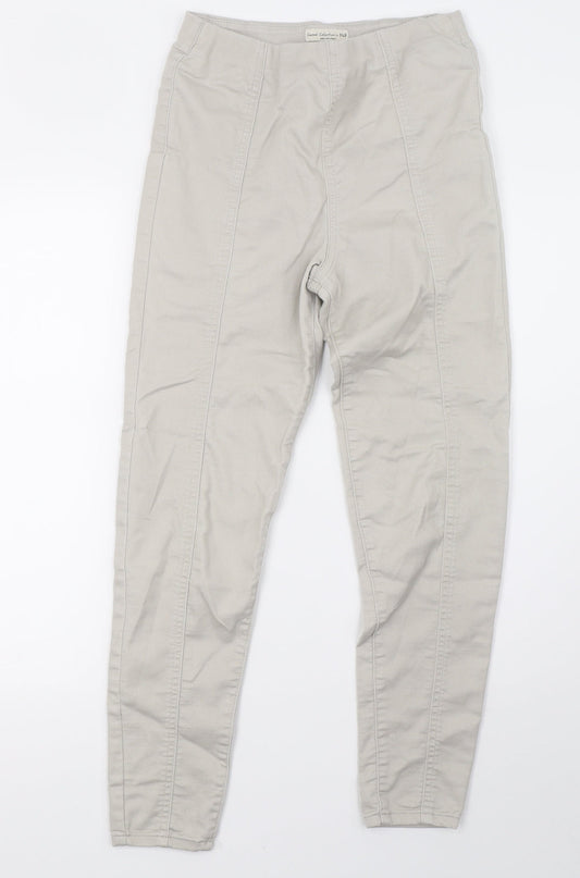 F&F Womens Grey   Trousers  Size 8 L29 in