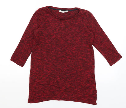 George Womens Red   Basic T-Shirt Size 10