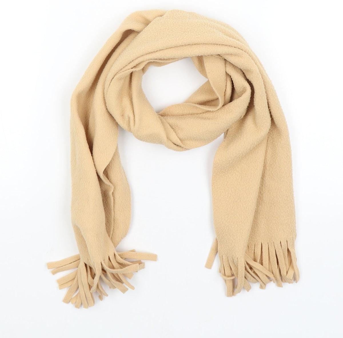 Preworn Unisex Beige   Scarf  One Size