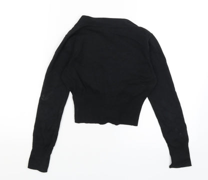 Bay Womens Black   Cardigan Jumper Size 6