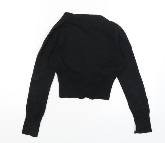 Bay Womens Black   Cardigan Jumper Size 6