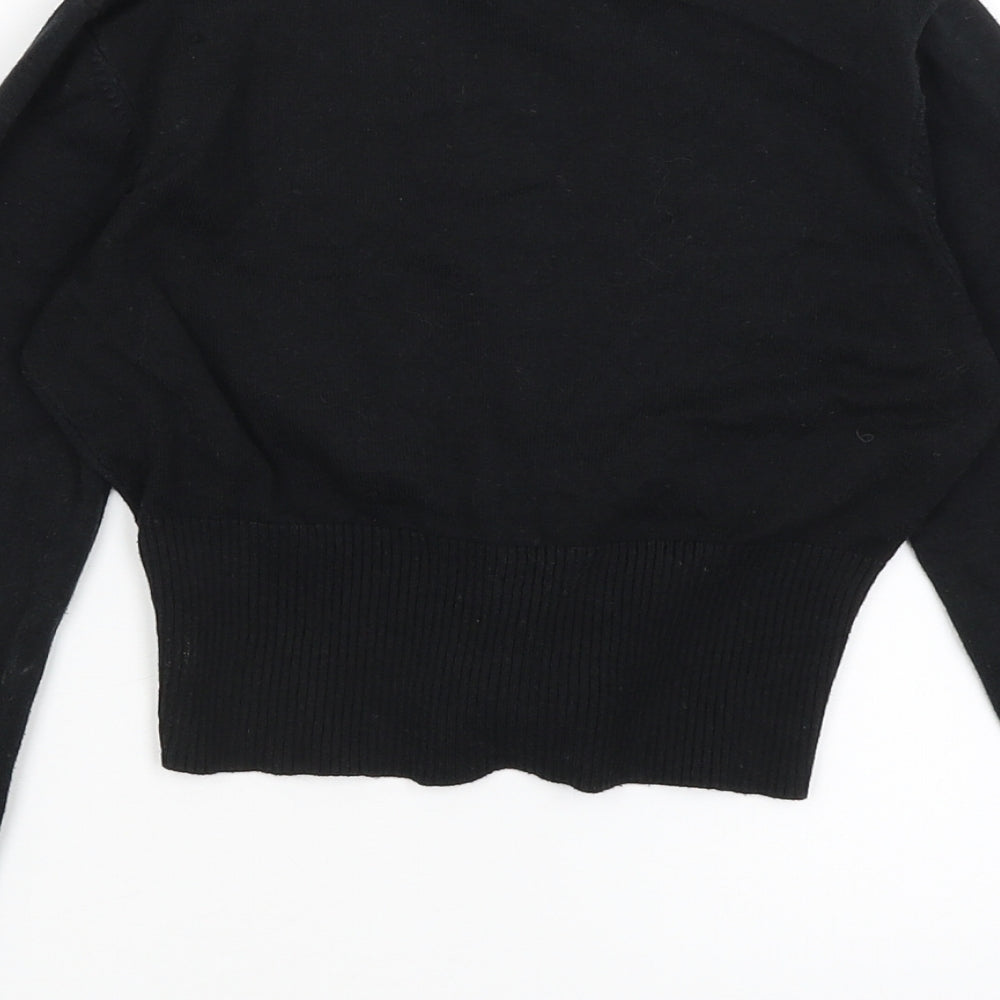 Bay Womens Black   Cardigan Jumper Size 6